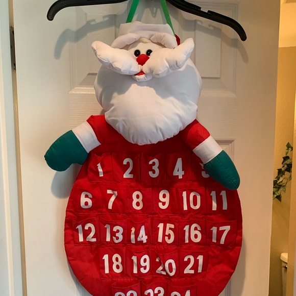 SOLD Vintage House of Lloyd Santa Advent Calendar - Picture 2 of 10